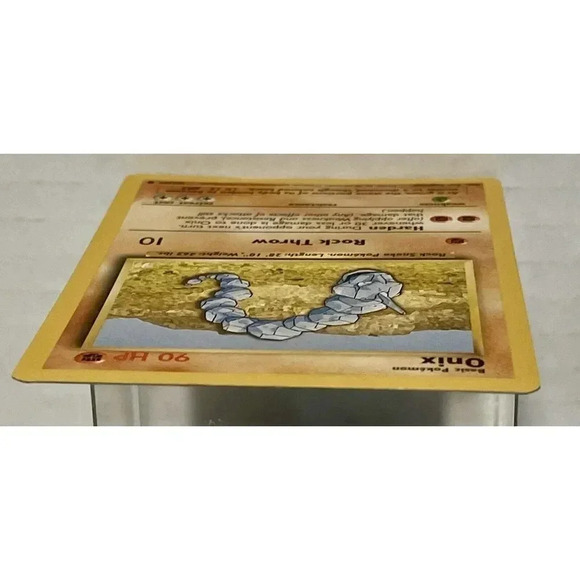 Onix Base Set 56/102‎ Pokémon WOTC 1999 Card LP Vintage - Picture 6 of 12